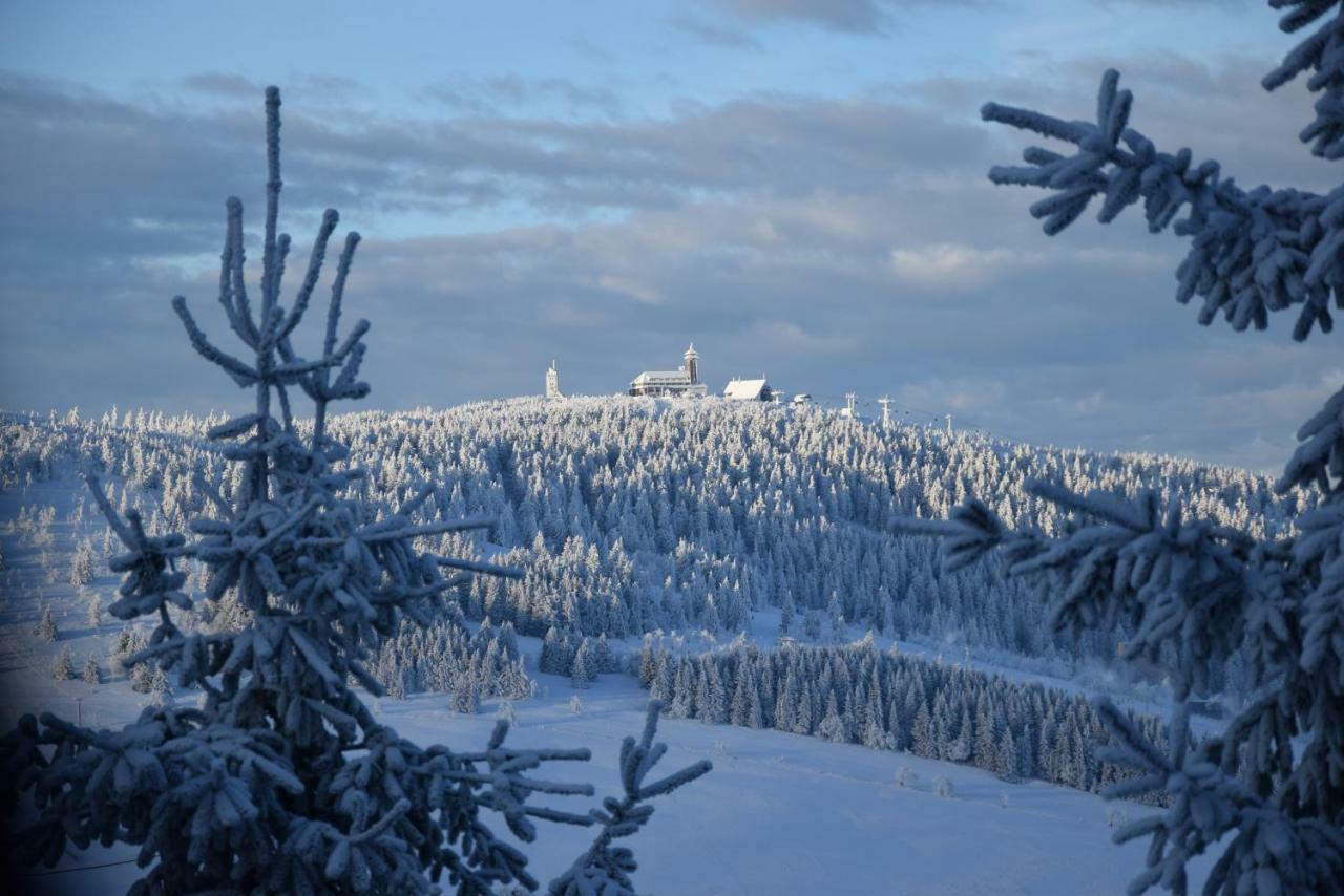 Medvědí boudy Loucná pod Klínovcem Exterior foto